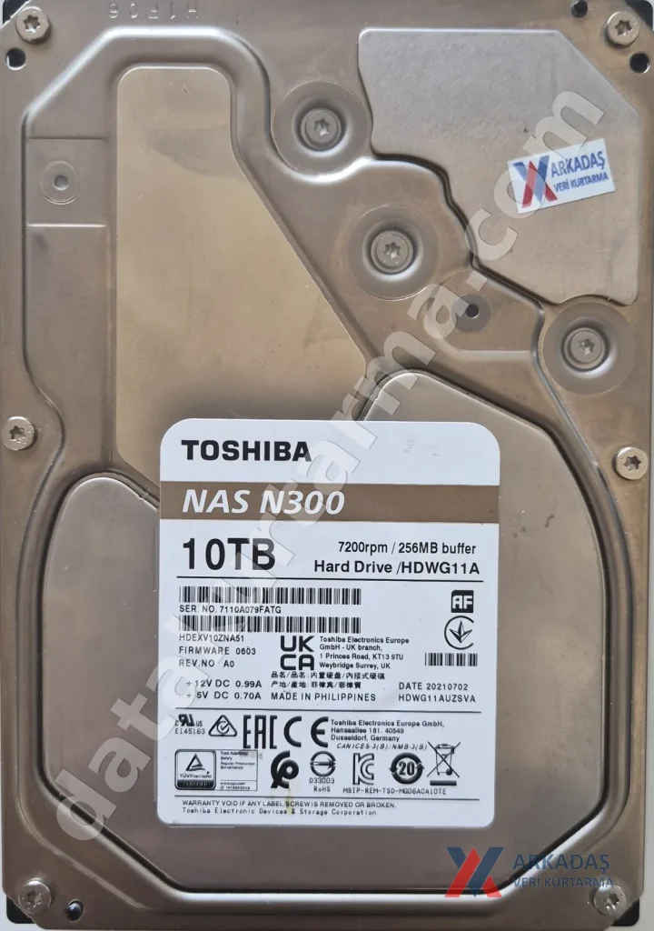 Toshiba HDWG11AUZSVA — ürün fotoğrafı 1