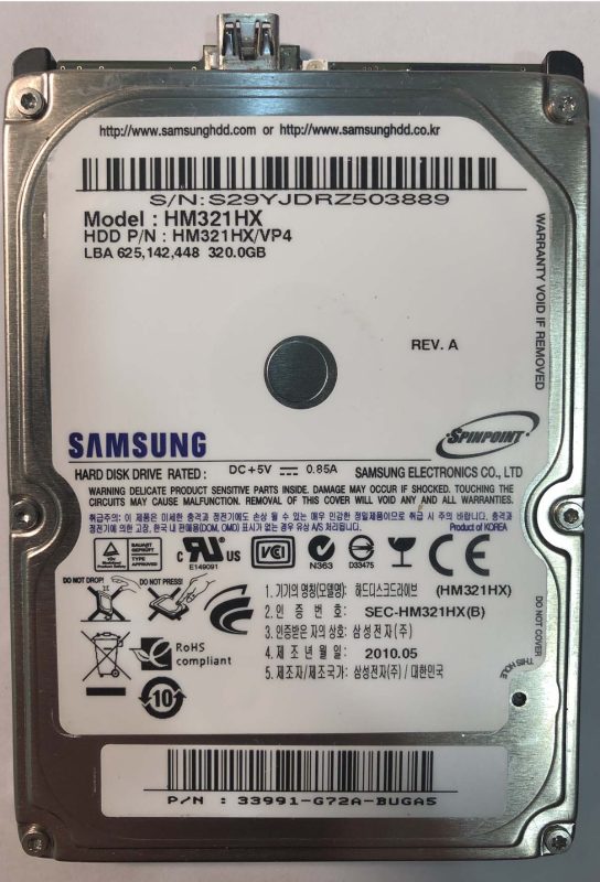 Samsung HM321HX — ürün fotoğrafı 1
