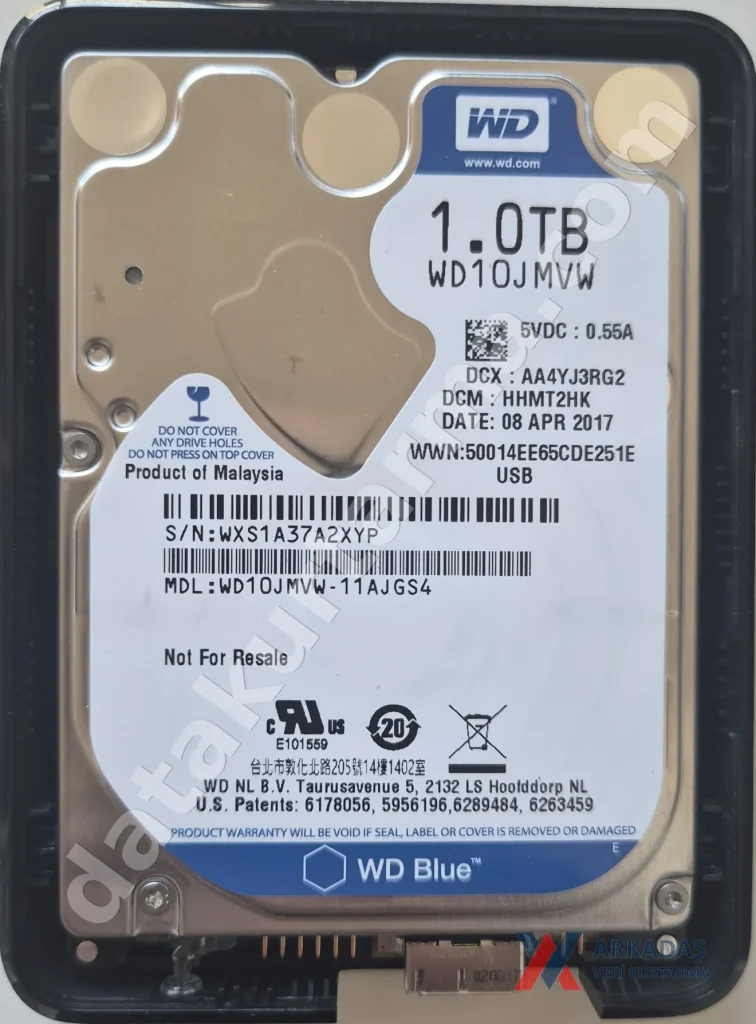 Western Digital WD10JMVW — ürün fotoğrafı 1