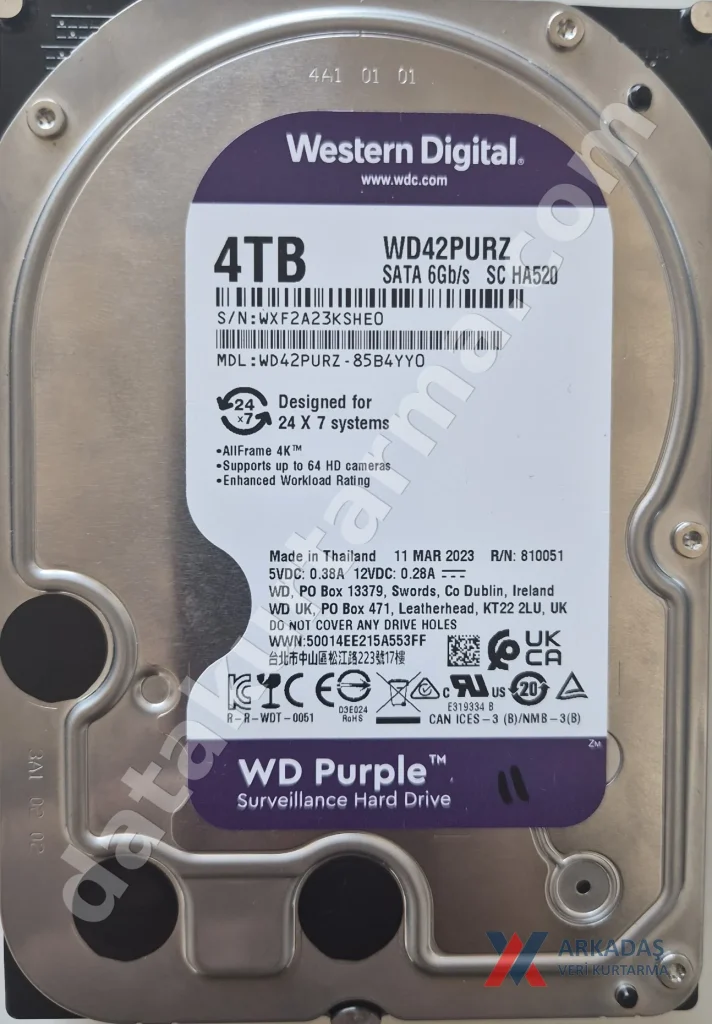 Western Digital WD42PURZ — ürün fotoğrafı 1